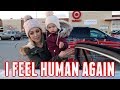 I FEEL HUMAN AGAIN| DAY IN THE LIFE OF A MOM| VOGMAS DAY 5 | Tres Chic Mama