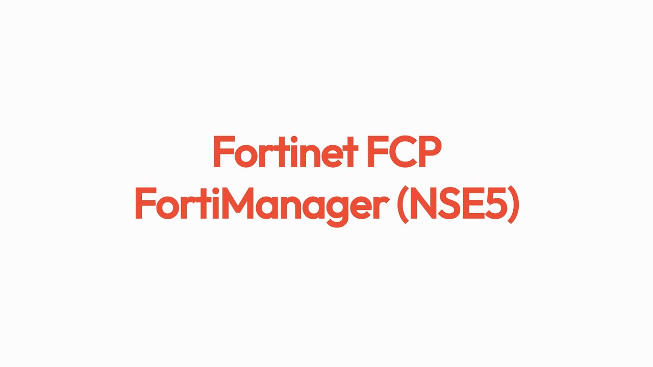 Fortinet Training