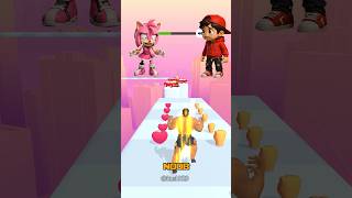 AMY TRIED TO HELP… BUT BECAME EVIL 😳 (NOOB → HACKER)#sonic #sonicthehedgehog #noob