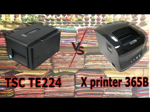 Comparison Between TSC TE224 vs Xprinter 365B