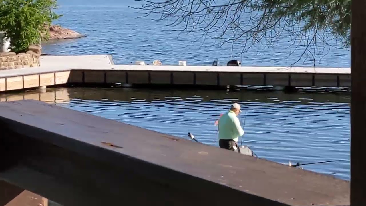 THE OLD FISHERMAN...using a KAYAK??? Inks Lake State Park Texas YouTube