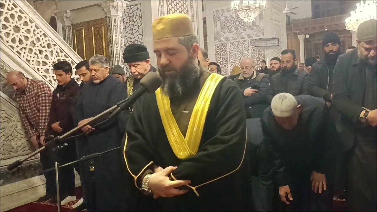 صلاة التراويح من رحاب الجامع الأموي الكبير تلاوة عطرة من سورة هود من آية 69 حتى آية 81