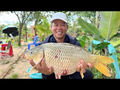 Săn Cá Chép Khủng Hồ Câu Cá Bể