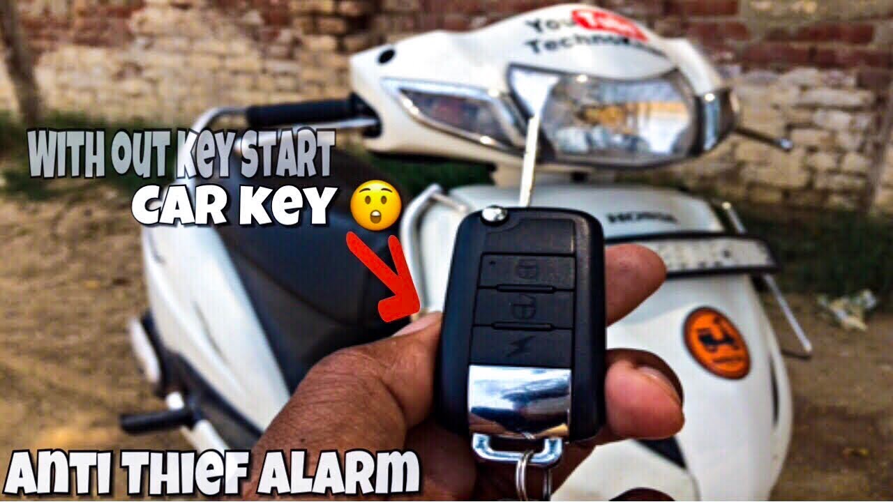 How To Install Anti Theft Alarm in Any Scooter and Motorcycle in 5
