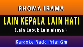LAIN KEPALA LAIN HATI - KARAOKE RHOMA IRAMA