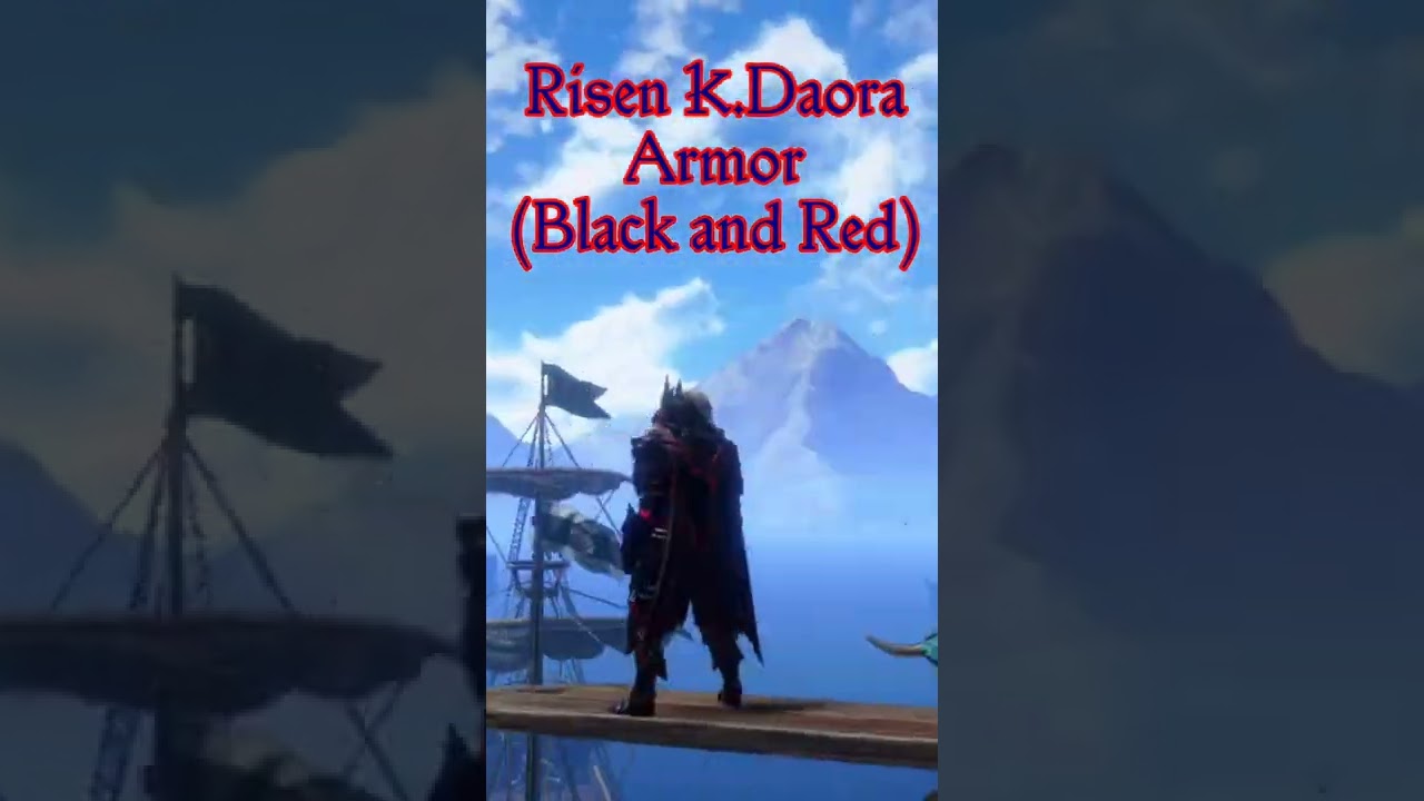 Chaotic Gore Magala, Risen Daora and Risen Teostra Armors are just too good - MH Rise Sunbreak