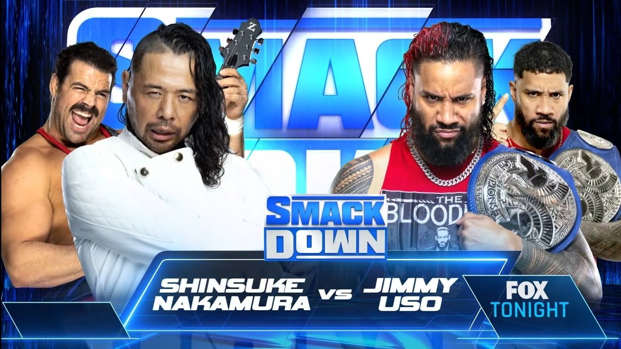 Shinsuke Nakamura Vs Jimmy Uso – WWE Smackdown 25/03/2022 (En Español)