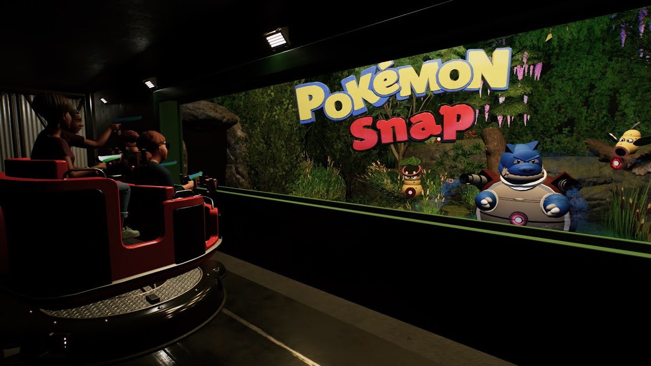 Pokémon Snap! - Planet Coaster 2 #pokemon #planetcoaster2 #nintendo #pokemonsnap #rides #fun