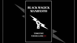 Black Magick Manifesto Left Hand Path By Timothy Donaghue