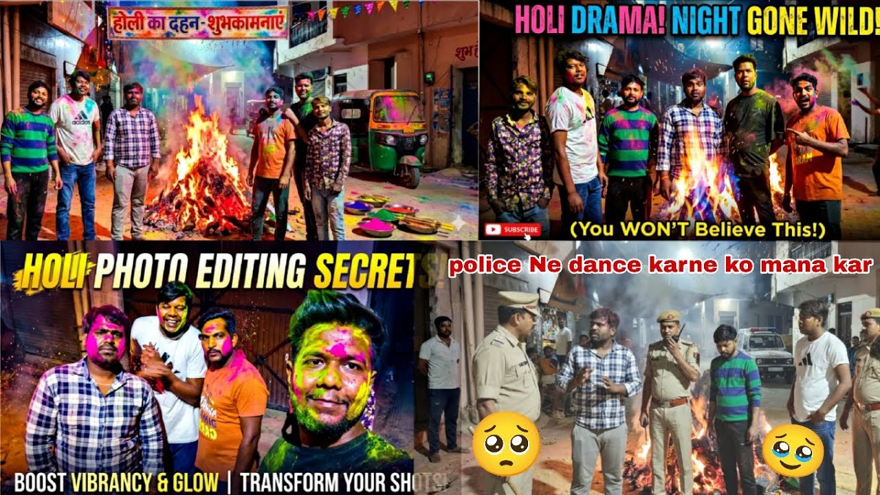  police Ne dance karne ko mana Kara #viral #youtube #vlog#familyvlog#holi#videovlog  #youtubevideo 