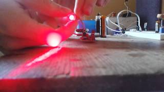 Intro to one AA (1.2V) laser diode driver for 635nm @ 200mA