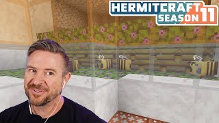 Taking Care of Bees-Nest! | Hermitcraft 11 Stream