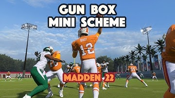 *SO MANY MAN BEATERS* Gun Box Mini Scheme | Madden 22 Tips & Tricks