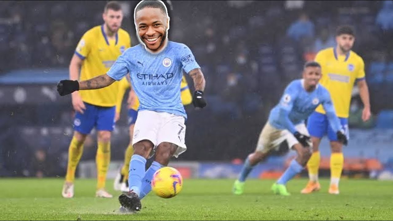 Sterling Penalty Miss vs Brighton