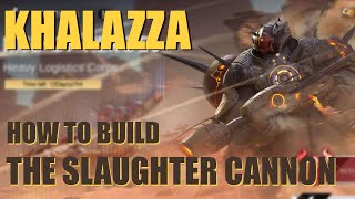 How To Build Your Personal Slaughter Cannon - Khalazza! Max Damage on this Hero in Eternal Evolution