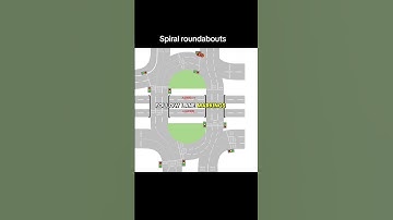 Sunderland spiral roundabouts - A1231 to A19 North. #spiralroundabout #Sunderland #roundabout