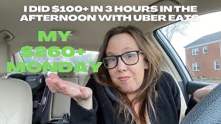 Uber Eats & DoorDash: I did $100+ in 3 hours in the afternoon with Uber Eats