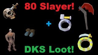 Oldschool Runescape - 80 Slayer! + DKS Loot! | 2007 Servers Progress Ep. 73