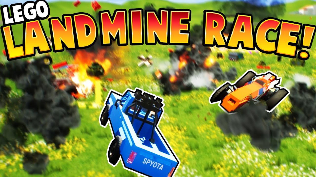 LEGO MINE RACE!! (Brick Gameplay) - YouTube