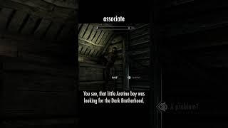 associate — The Elder Scrolls V: Skyrim dialogue scene