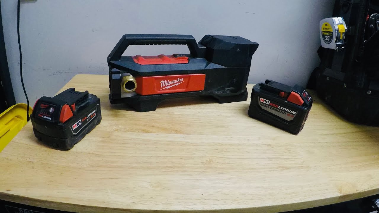 Milwaukee Transfer Pump 277120 YouTube