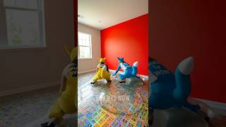 Pokémon Cards EPOXY FLOOR Transformation #pokemoncards #epoxy #satisfying #viralshorts