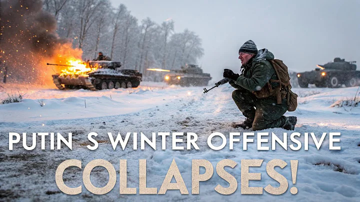 Putin’s Winter Offensive COLLAPSES — Russian Soldiers Trapped in Snow and Mud!