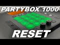 Jbl partybox 1000 reset 