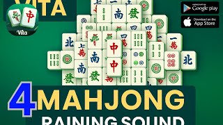 Vita Mahjong Gameplay with Relaxing Rain Sound EP04 (ios,Android) screenshot 3
