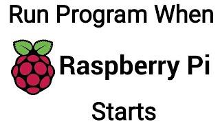 How to set up Raspberry Pi to run python program on boot up