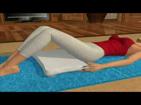 Daisy Fuentes Pilates -- Double Leg Circle (Spanish)