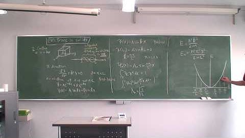 Introductory Lectures on Solid State Physics #4