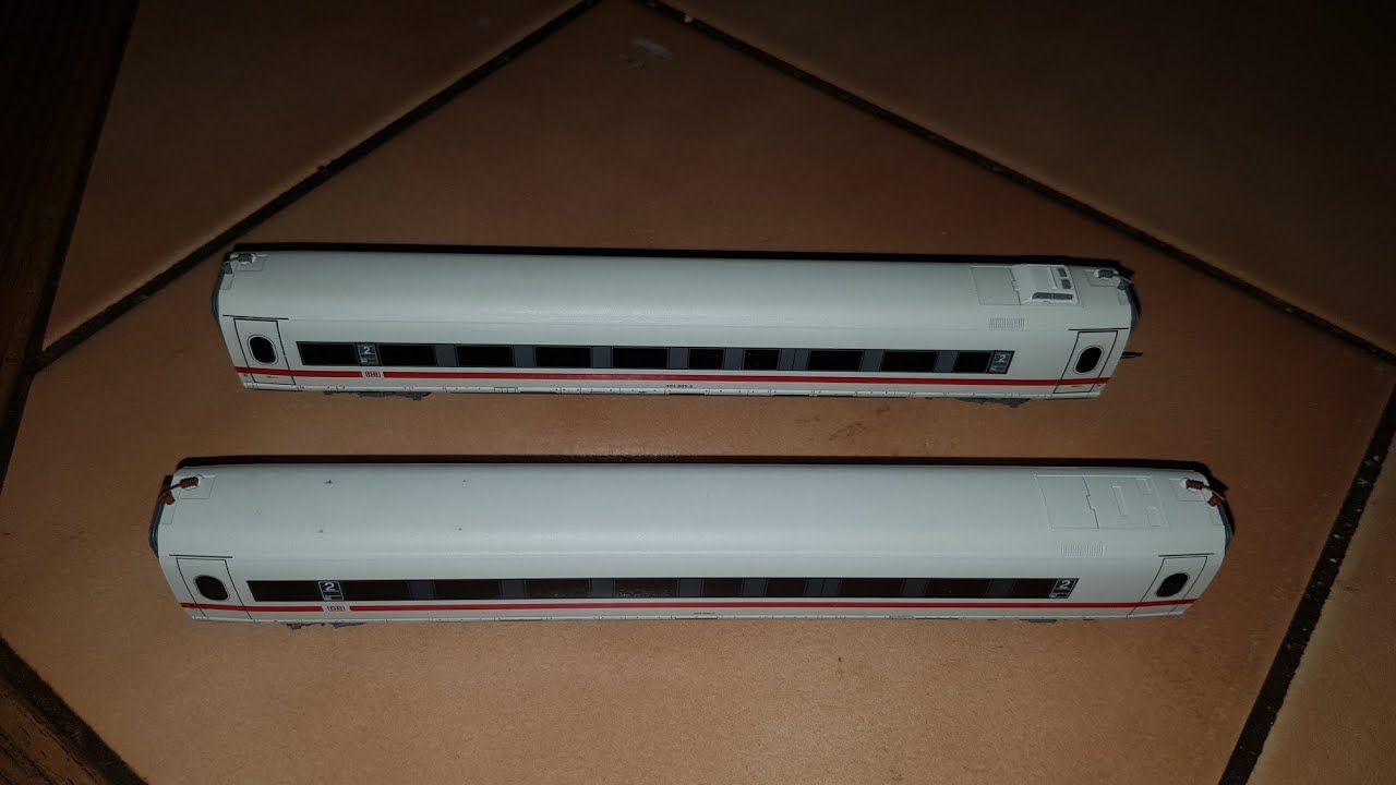 Spur N Modellbahn, Arnold ICE 3 Wagons Alt und Neu nicht kombinierbar schade.. 😖
