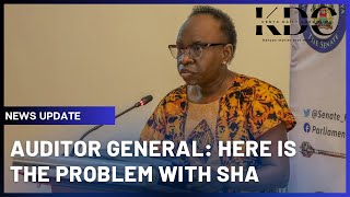 Auditor General Nancy Gathungu tells Senators what is ailing SHA