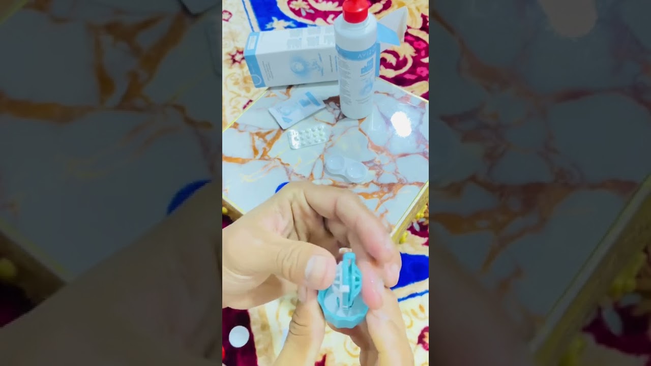 محلول الايفر كلين للعدسات الصلبه