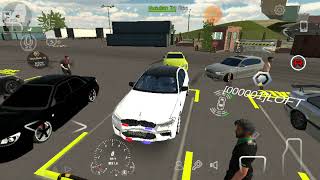 Cizimli Parali Araba Takas M4 Bmw Ile