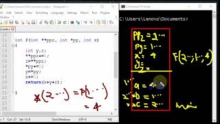 Famous Pointers in C : Example 3 Profile