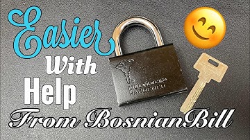 Mul-t-lock series C padlock pick & Gut