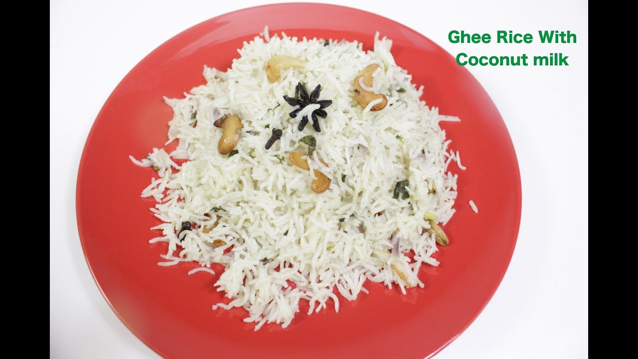 Ghee rice/Coconutmilk Ghee rice for veg & nonveg gravies /Marriage