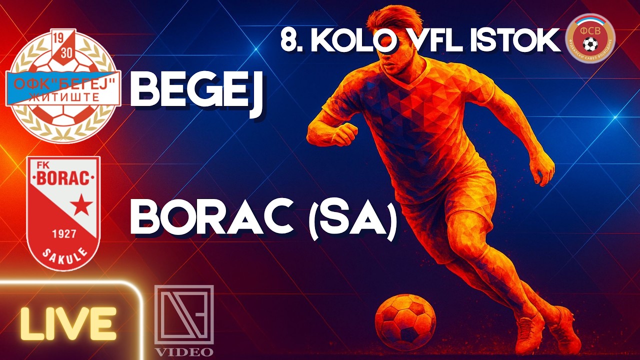 OFK BEGEJ Žitište - FK BORAC Sakule (Full match Livestream) [10.10.2026.]