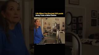 She Lives Just 100 Yards Away From a Data centre #datacenter #ytshorts