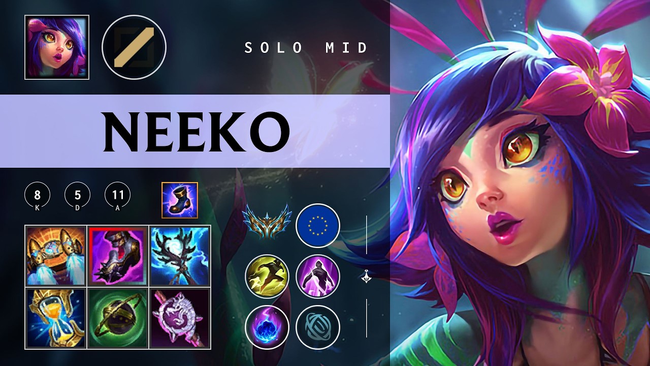 Neeko Mid vs Zoe - EUW Challenger Patch 26.03
