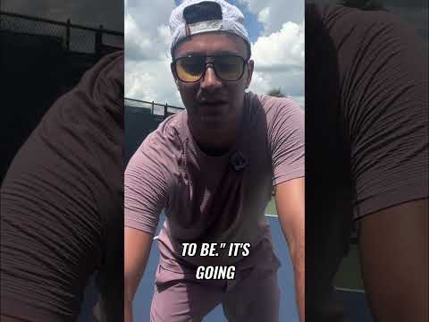 Stop Netting & Master the Follow Through! #pickleball #pickleballtips