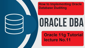 How to implementing oracle database auditing | Oracle Dba tutorial for beginners