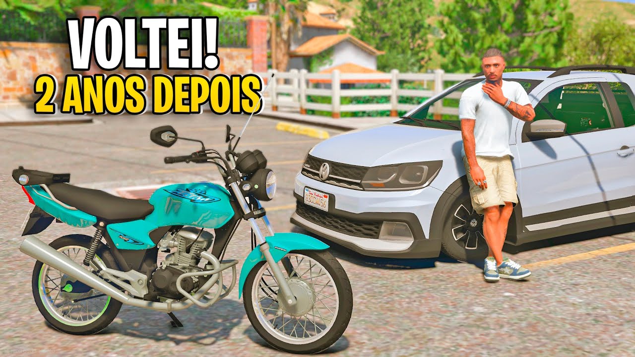 GTA V:  VIDA REAL | VOLTEI DEPOIS DE 2 ANOS! 🚨 "Muita coisa mudou"