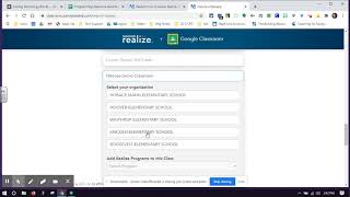 Add Google Classroom to Savvas Realize Net Worth