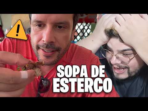 PROVANDO A COMIDA MAIS MORTAL DA ÁSIA ⚠️ Sou Mochileiro