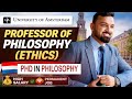 PhD in philosophy Netherlands | University of Amsterdam Jobs