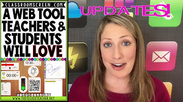 UPDATES to Classroomscreen.com