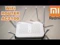 Обзор Xiaomi Redmi AC2100 2033mbps 2.4G 5G тест, скорость, настройка и мобильное приложение